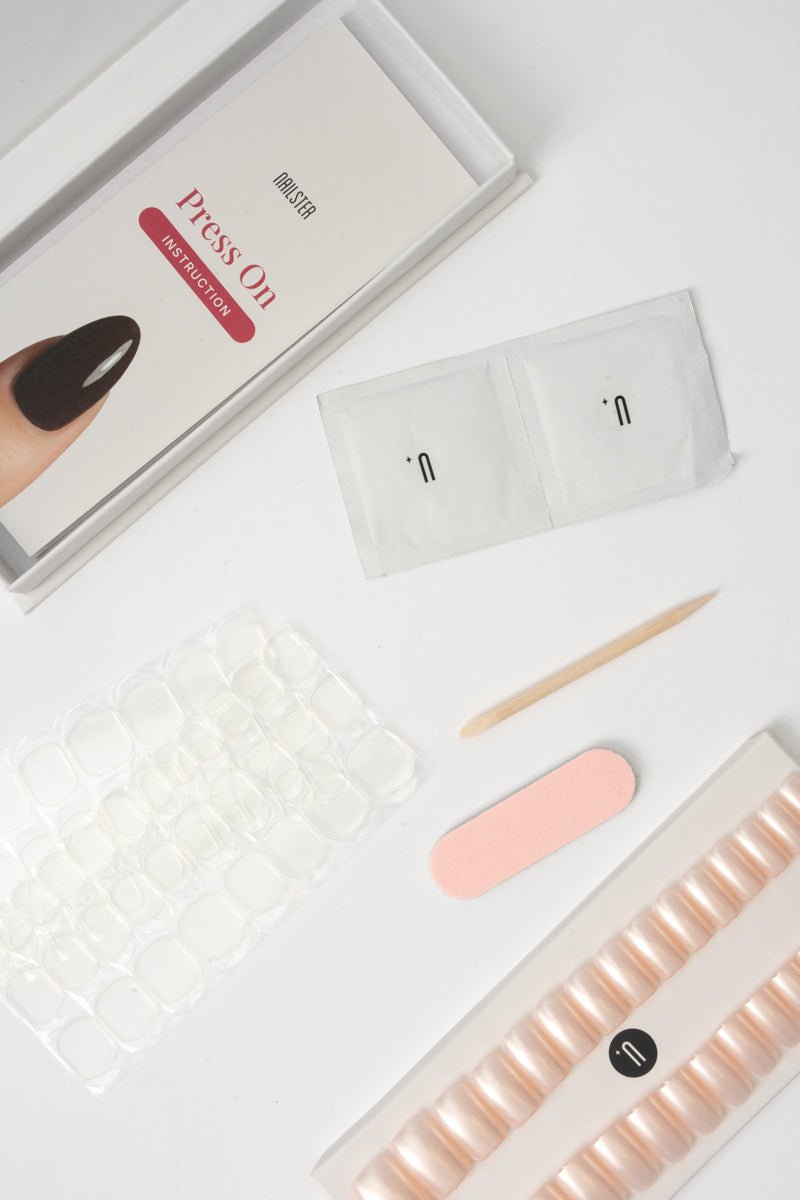 Press & Go - Classic Glazed - Square | Nailster Denmark