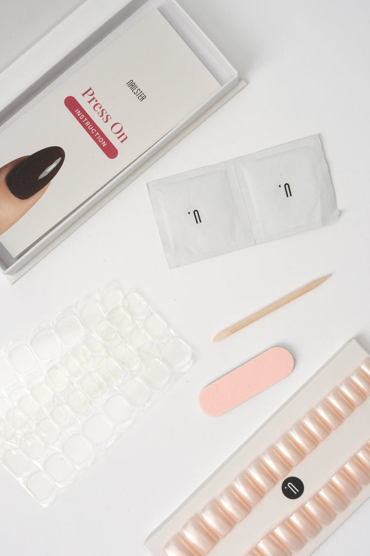Press & Go - Classic Glazed - Square | Nailster Denmark