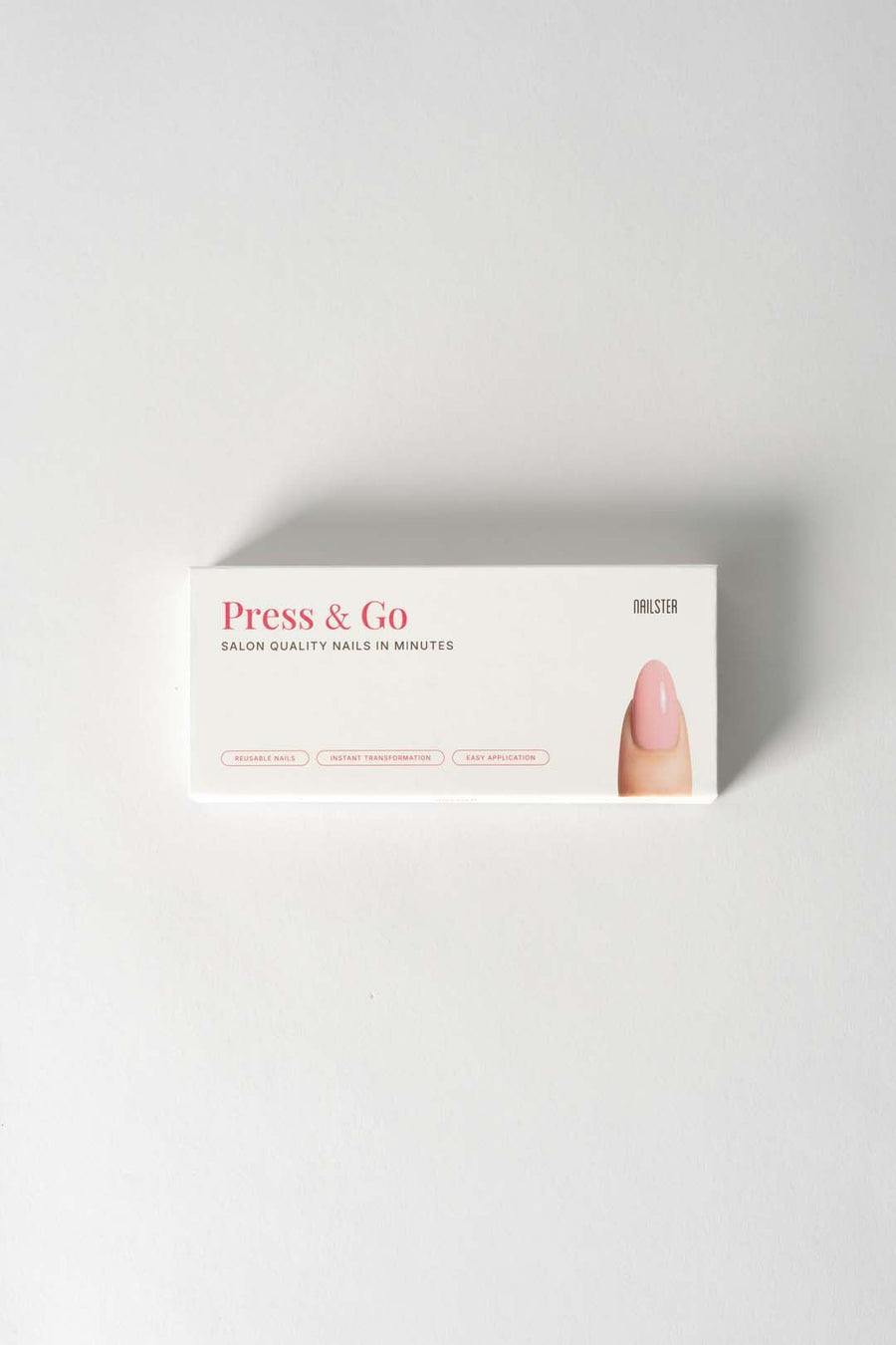 Press & Go - Feel like a girl - Almond | Nailster Denmark