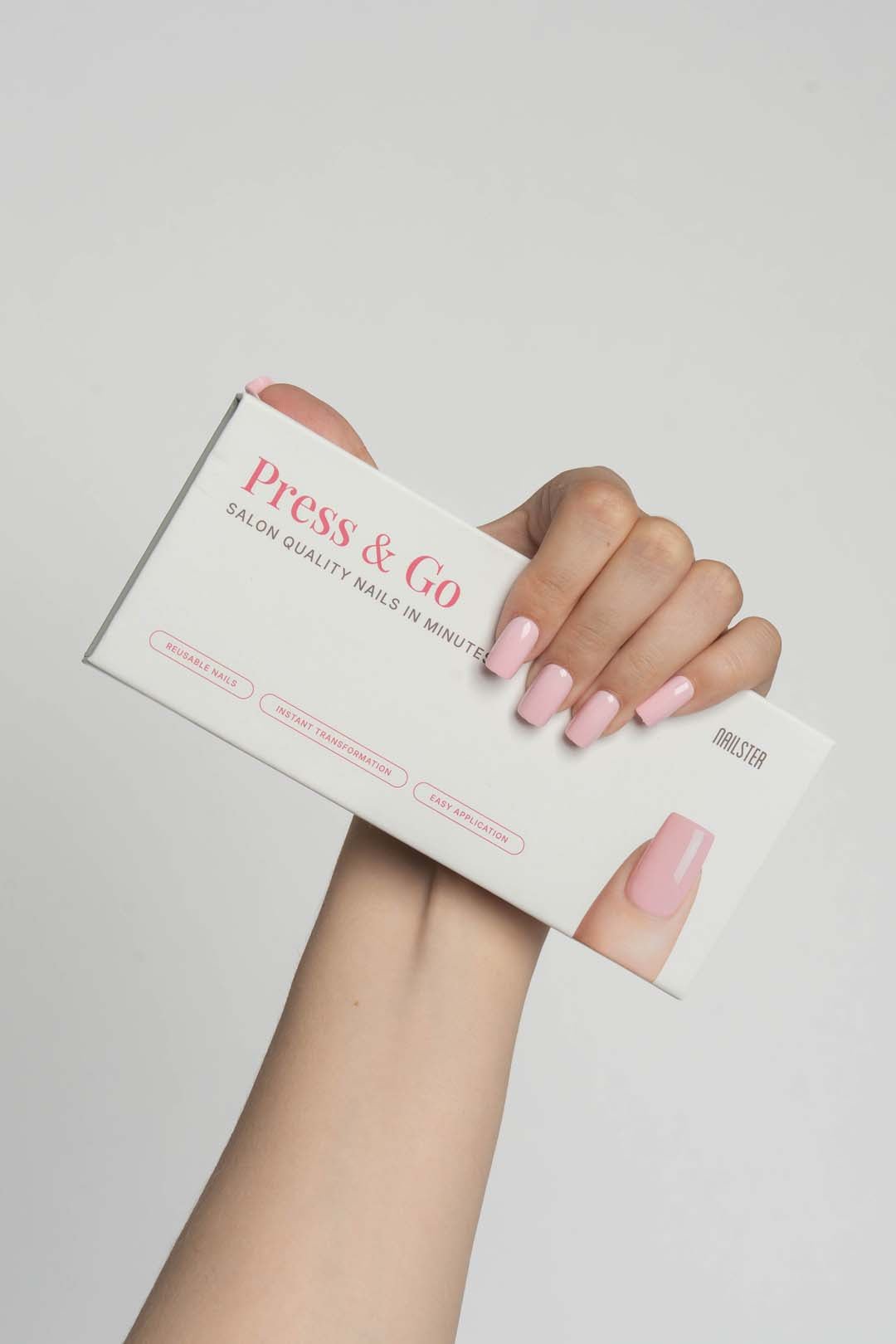 Press & Go - Feel like a girl - Square | Nailster Denmark