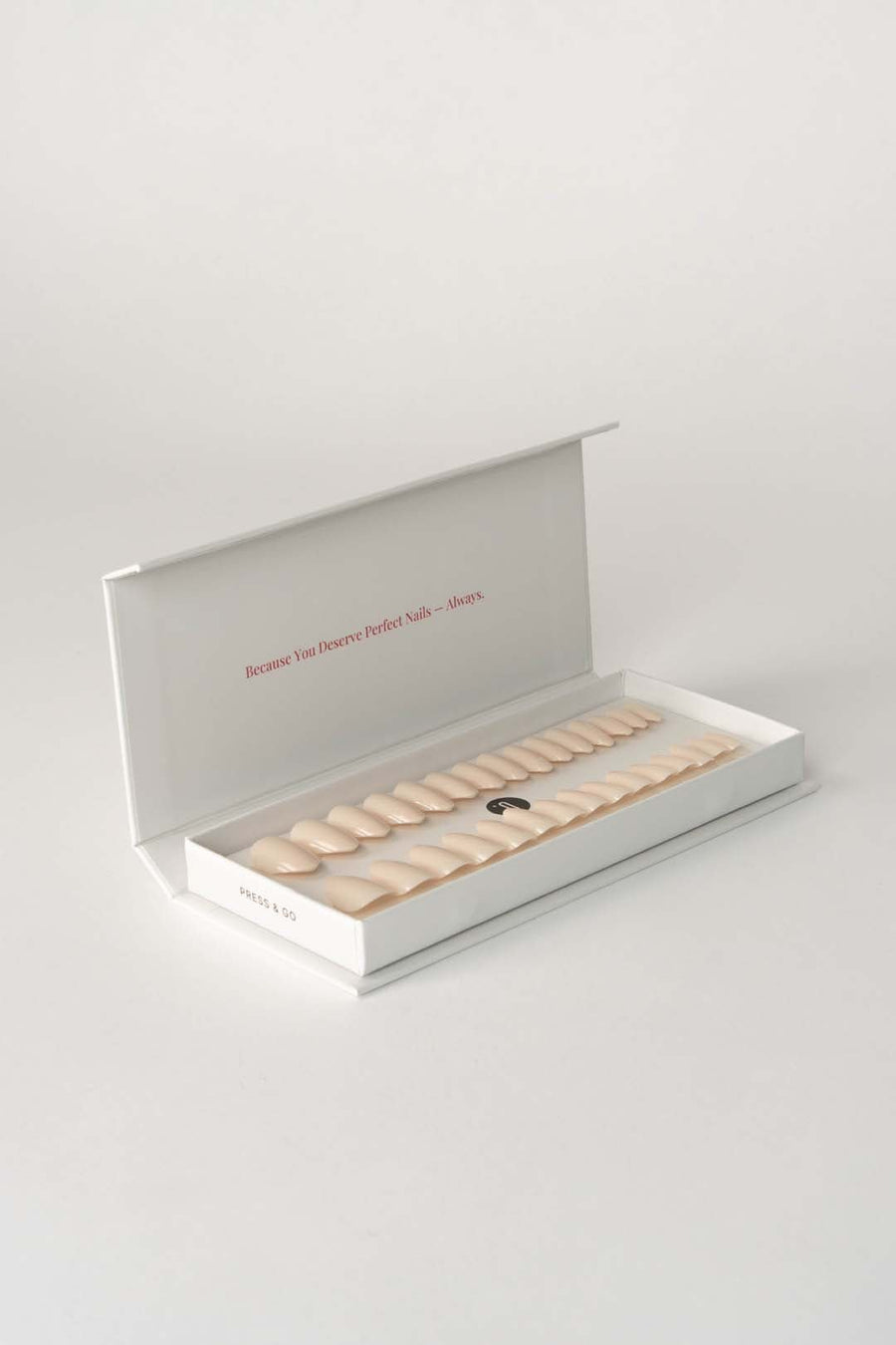 Press & Go - In the Nude - Almond | Nailster Denmark