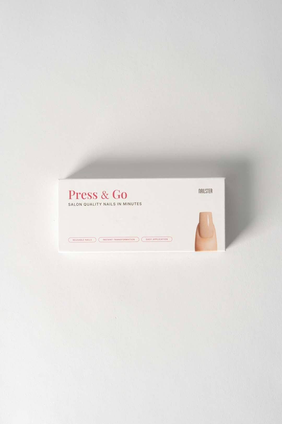 Press & Go - In the Nude - Square | Nailster Denmark