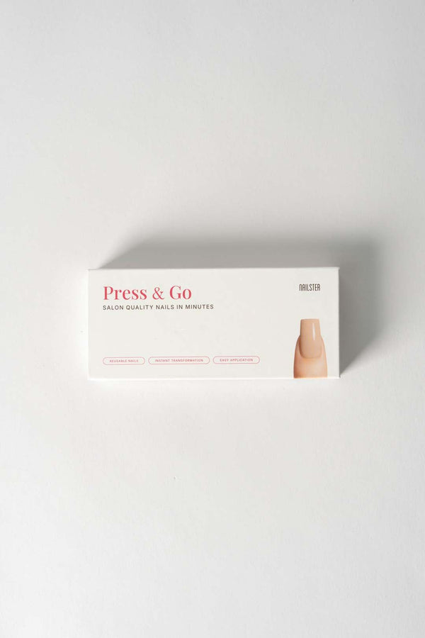Press & Go - In the Nude - Square | Nailster Denmark