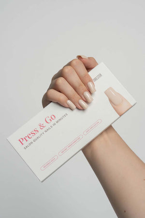 Press & Go - In the Nude - Square | Nailster Denmark