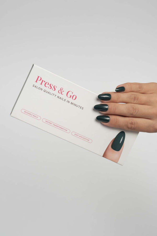 Press & Go - Moss - Almond | Nailster Denmark