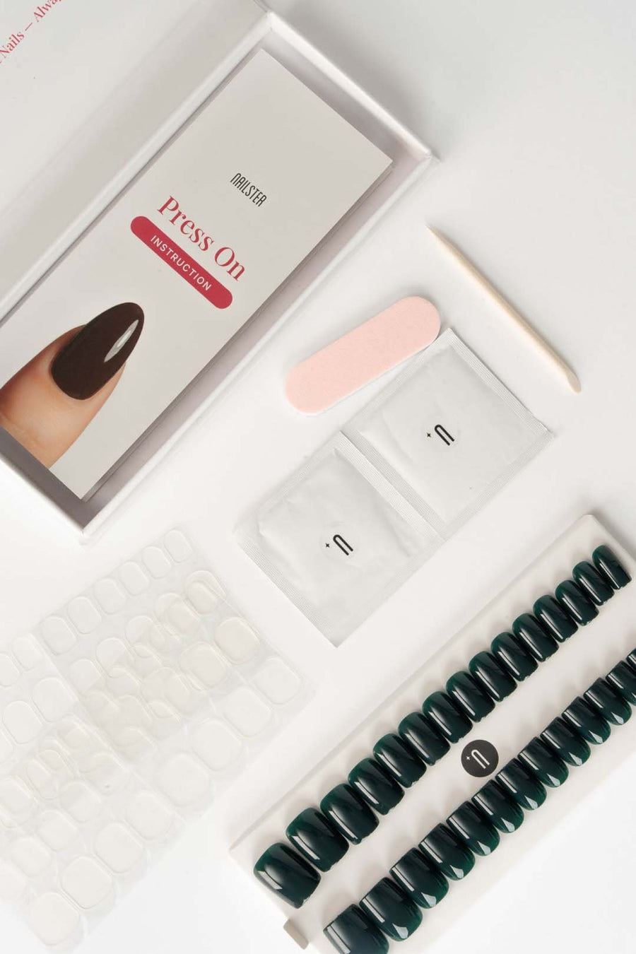 Press & Go - Moss - Square | Nailster Denmark