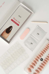 Press & Go - (not) in the mood - Almond | Nailster Denmark