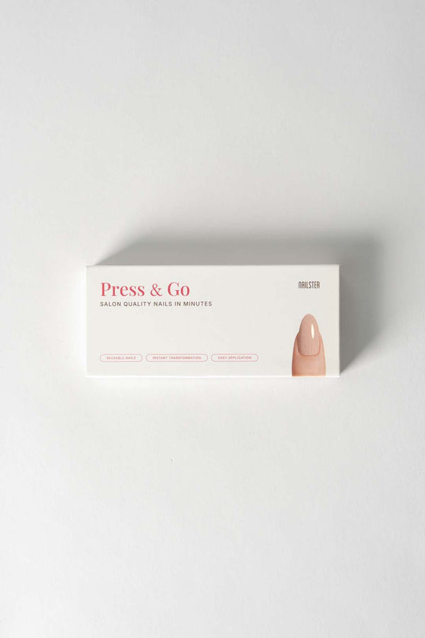 Press & Go - (not) in the mood - Almond | Nailster Denmark