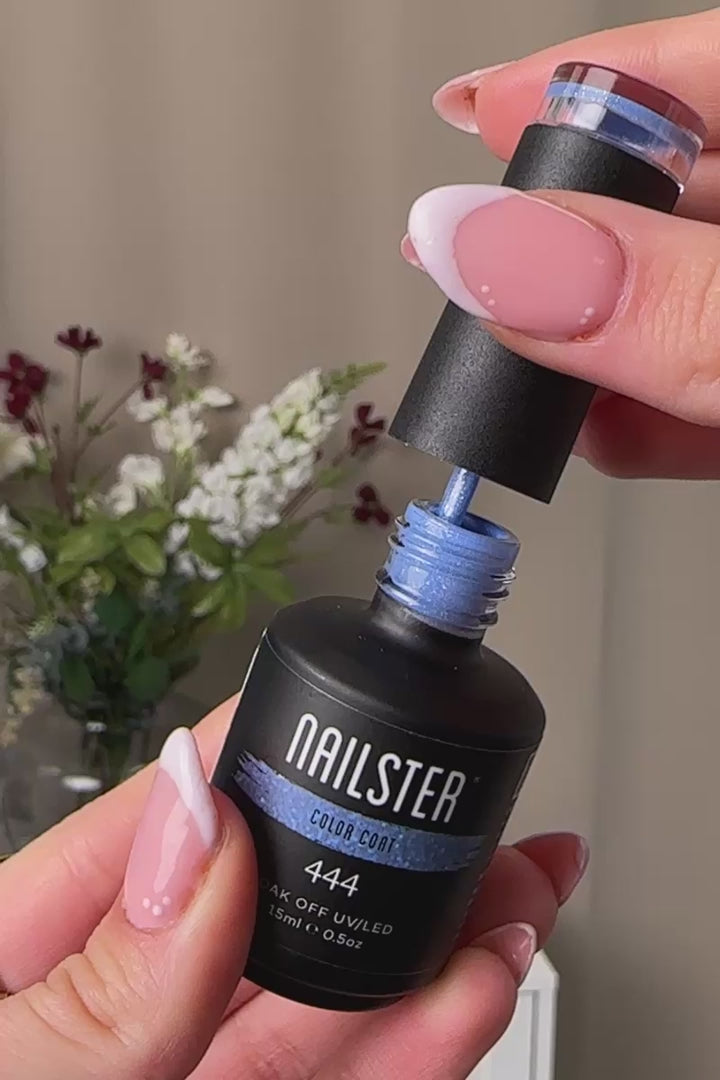 Blue Ice Glitter · 444 – Gel Polish fra Nailster, video