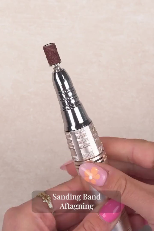 Elektrisk neglefil - inklusiv 4 bits