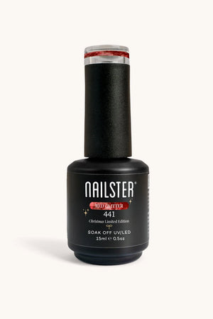Red Glitter 15ml · 441 | Nailster Denmark