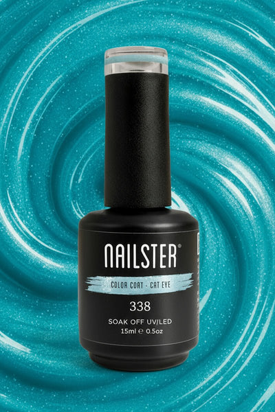 Silver Blue Cat Eye · 338 - Color