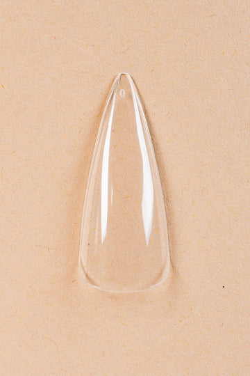 Stiletto Long Clear Tipper | Nailster Denmark