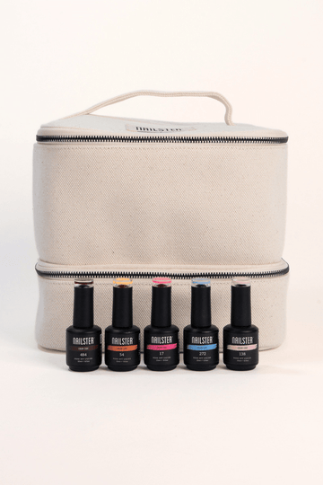 Stor Negletaske + 5 farver | Nailster Denmark