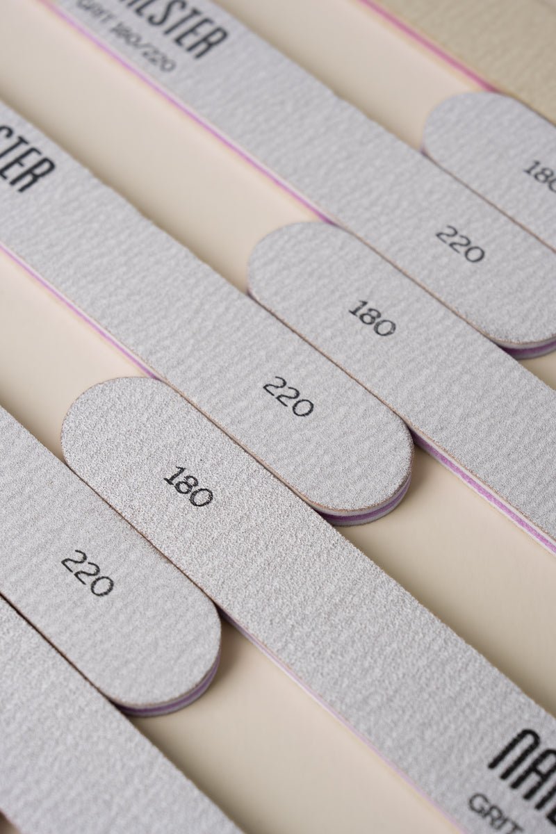 Straight Neglefil 180/220 - 10 stk. | Nailster Denmark