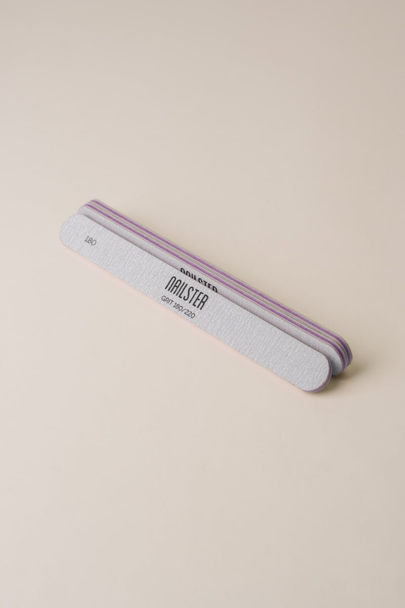 Straight Neglefil 180/220 - 3 stk. | Nailster Denmark