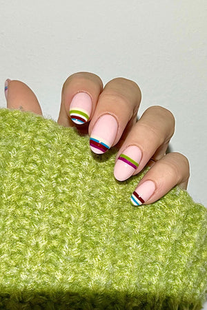 Striped Look | Nailster Denmark