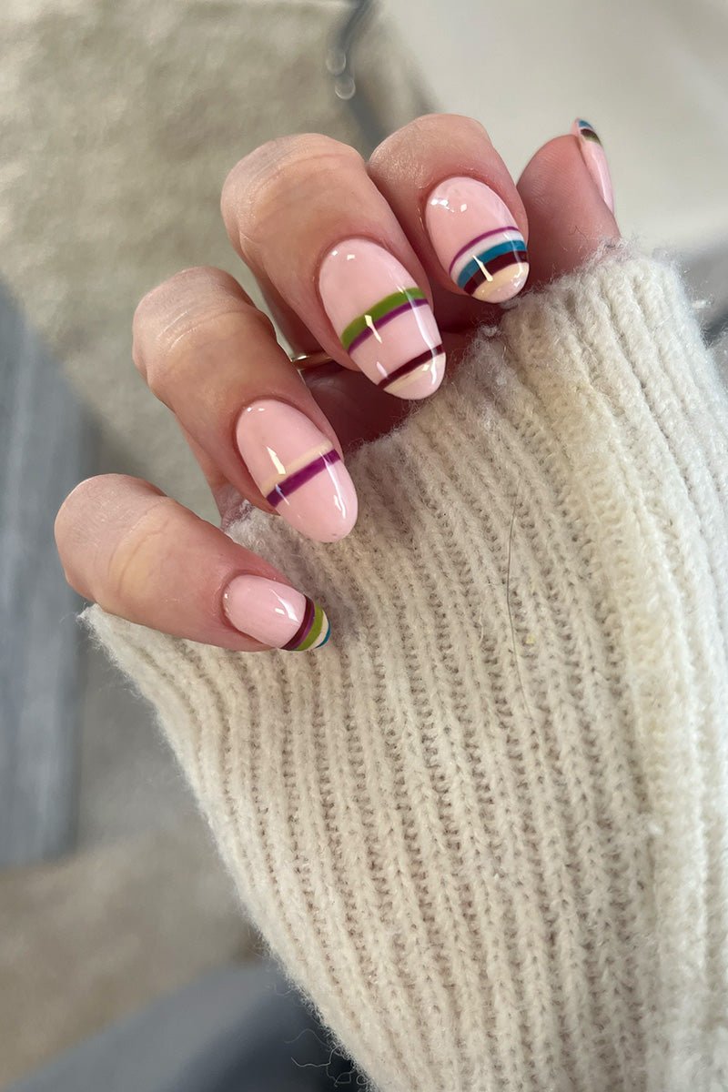 Striped Look | Nailster Denmark