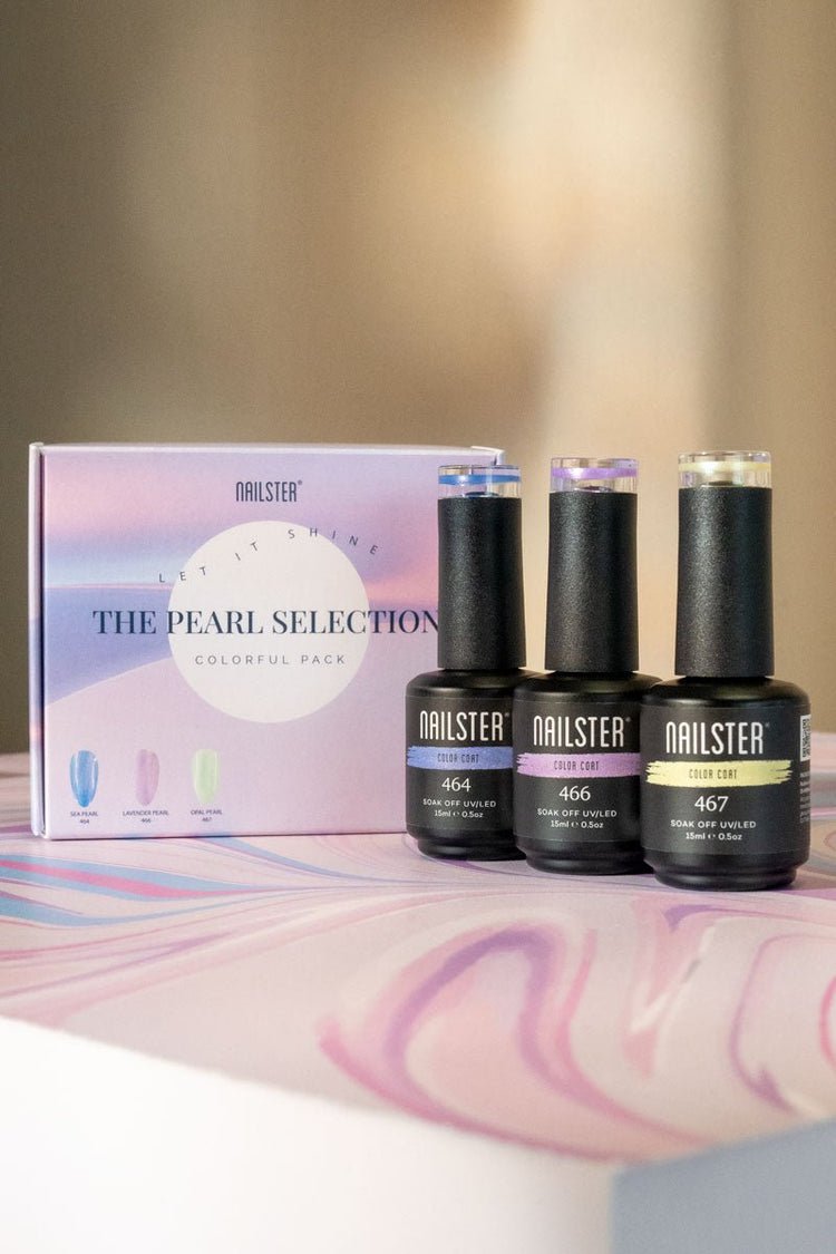 The Pearl Selection - Colorful Pack | Nailster Denmark