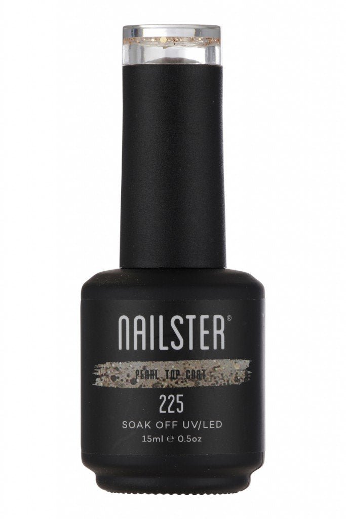 Top Coat Gold Flake · 225 | Nailster Denmark