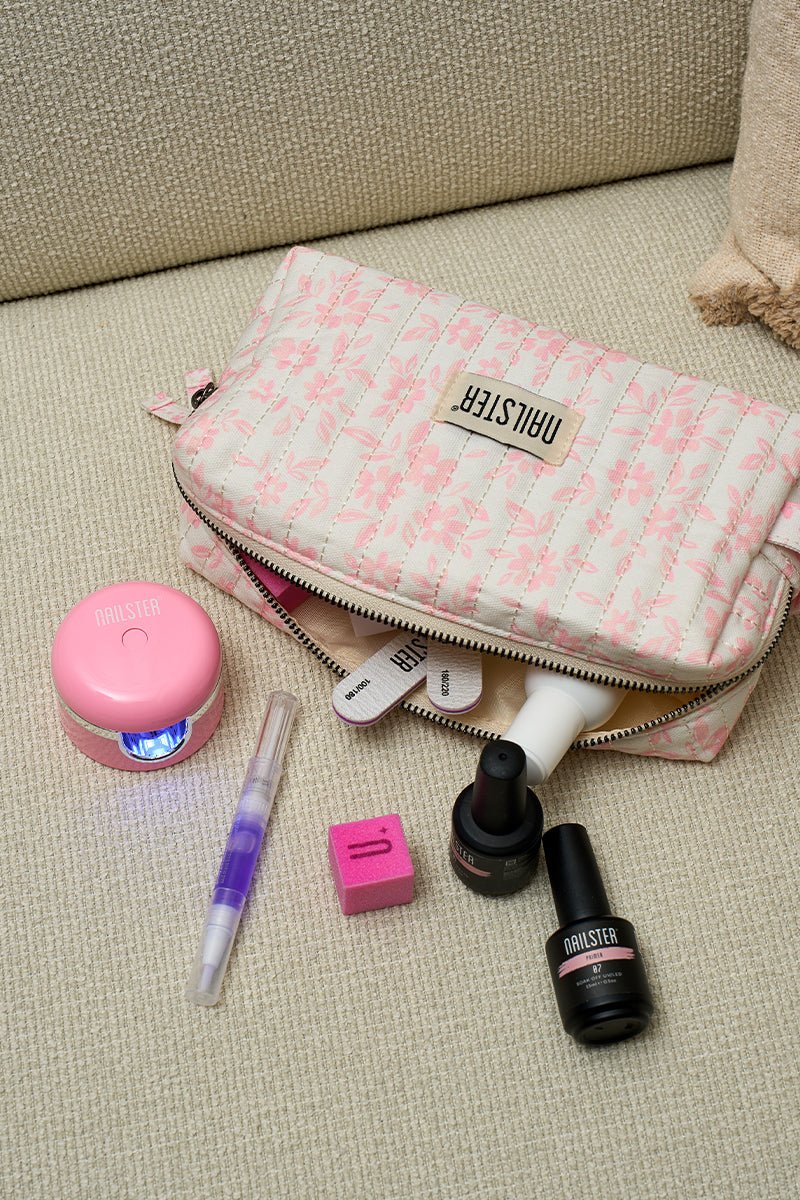 Travel Kit - Pink Flower | Nailster Denmark