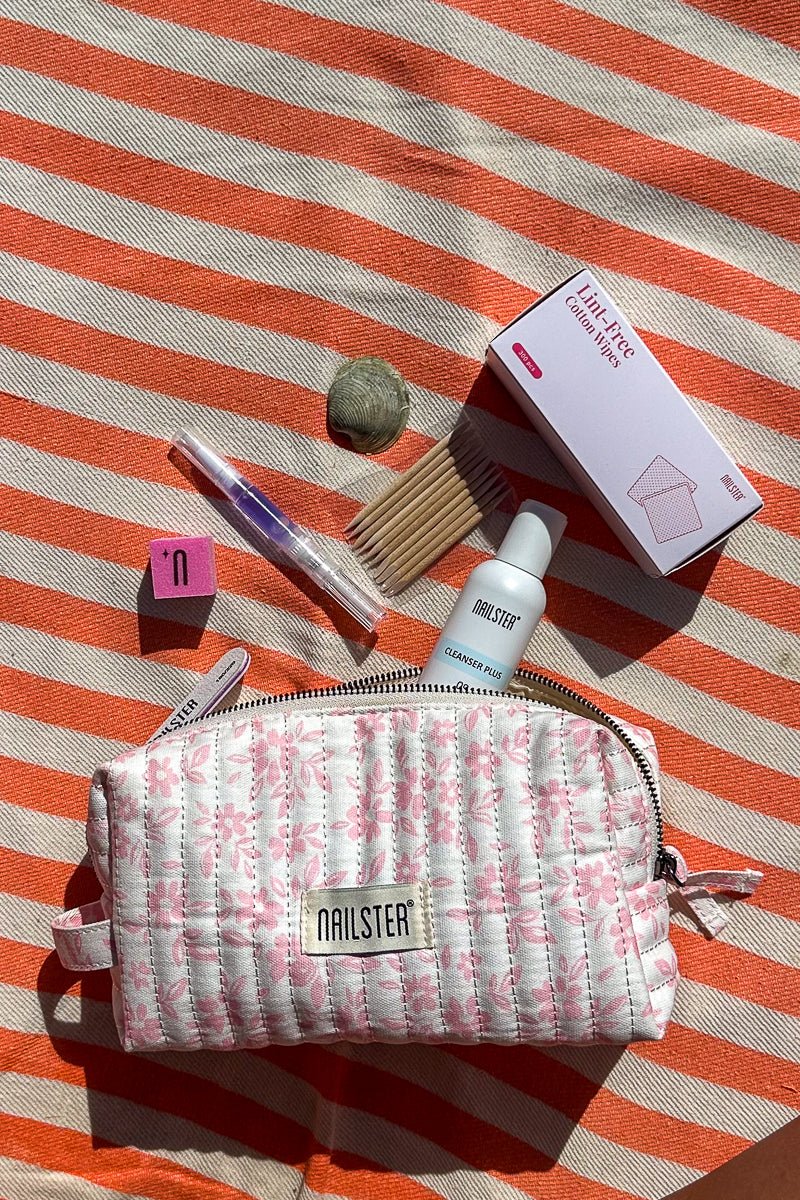 Travel Kit - Pink Flower | Nailster Denmark