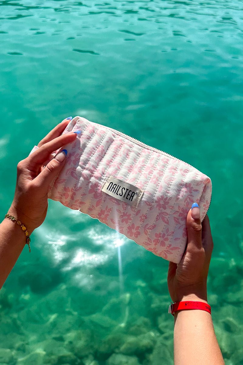Travel Kit - Pink Flower | Nailster Denmark