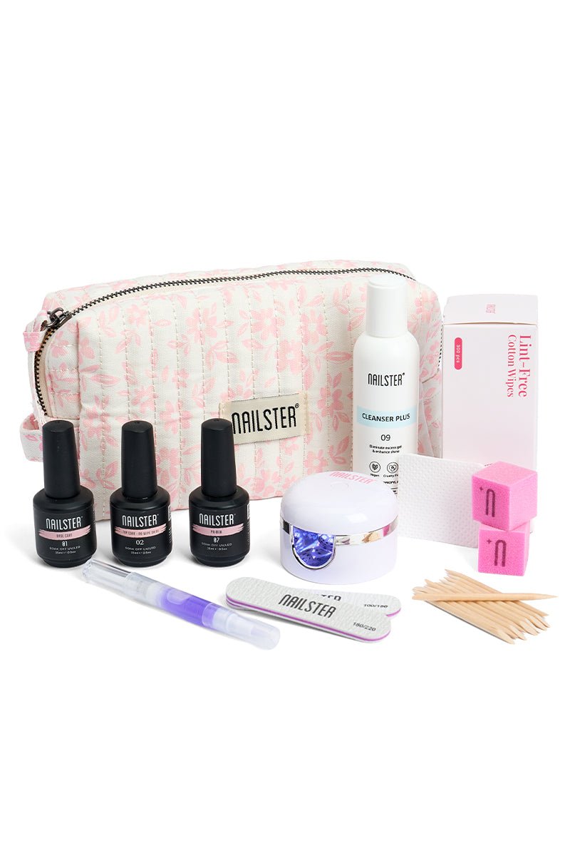 Travel Kit - Pink Flower | Nailster Denmark