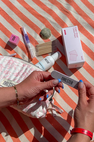 Travel Kit - Pink Flower | Nailster Denmark