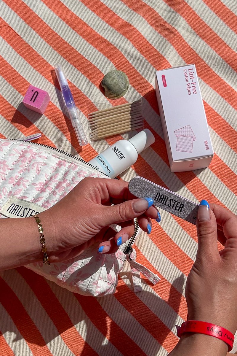 Travel Kit - Pink Flower | Nailster Denmark